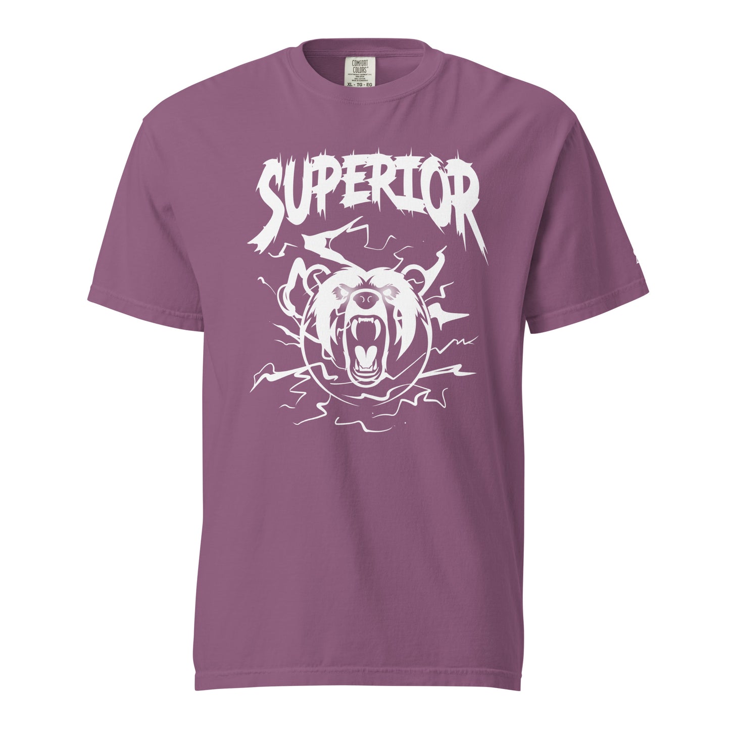Short-Sleeved Cotton Lightning Bear T-Shirt