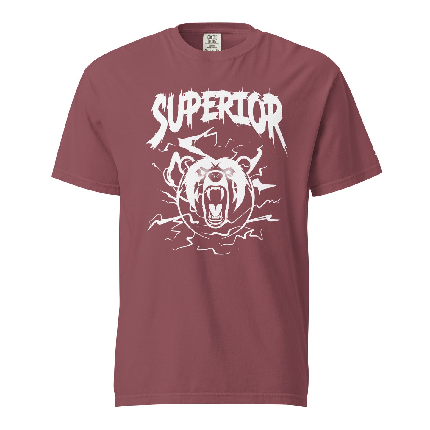 Short-Sleeved Cotton Lightning Bear T-Shirt