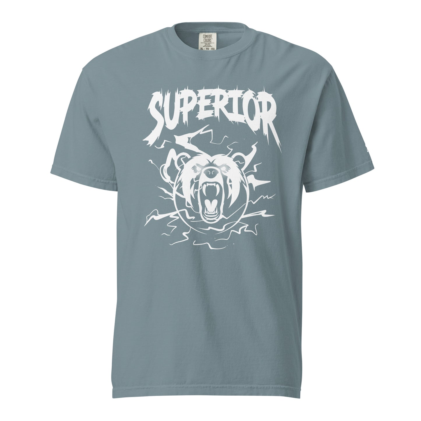 Short-Sleeved Cotton Lightning Bear T-Shirt