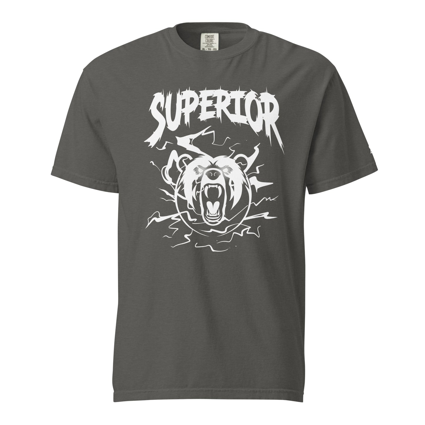 Short-Sleeved Cotton Lightning Bear T-Shirt