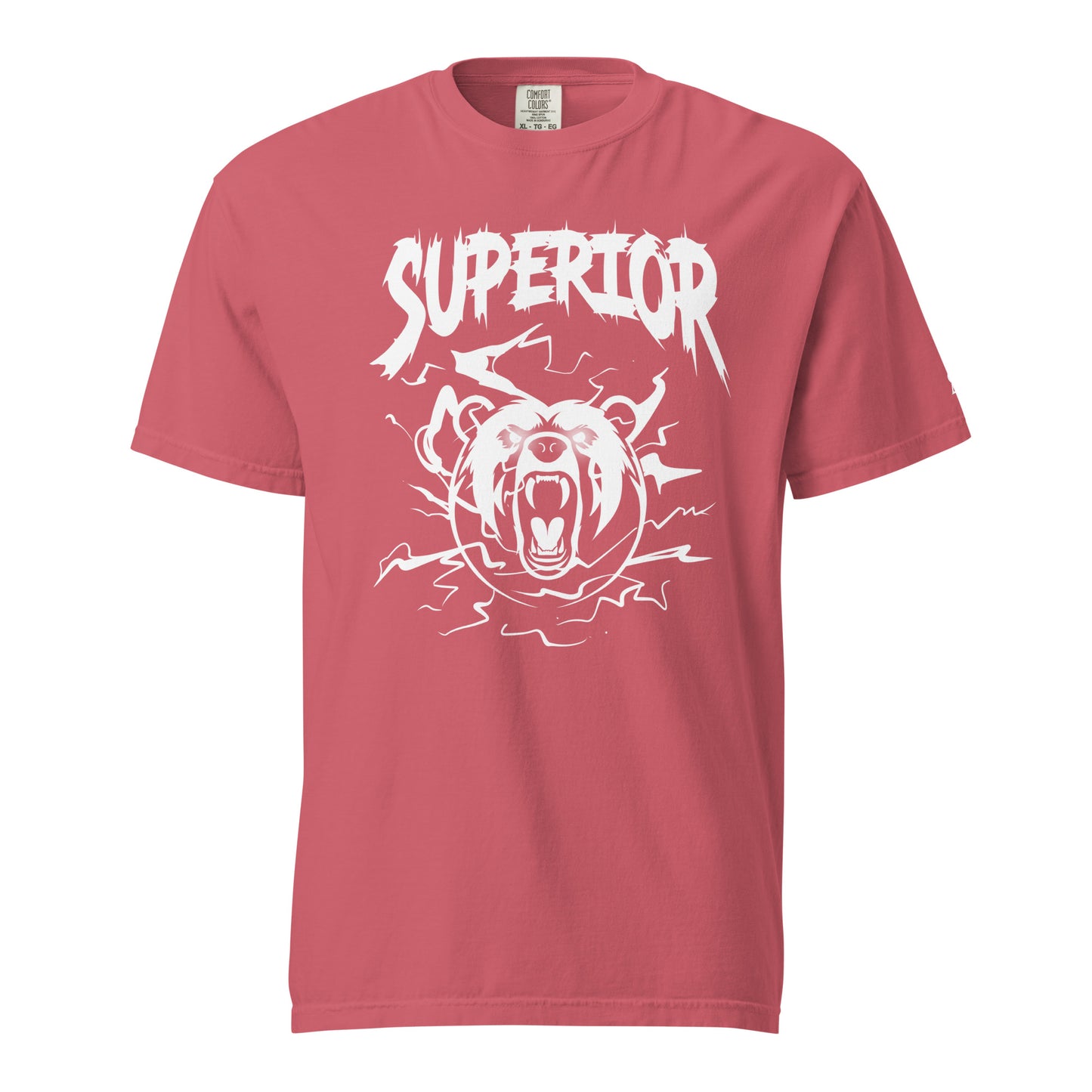 Short-Sleeved Cotton Lightning Bear T-Shirt
