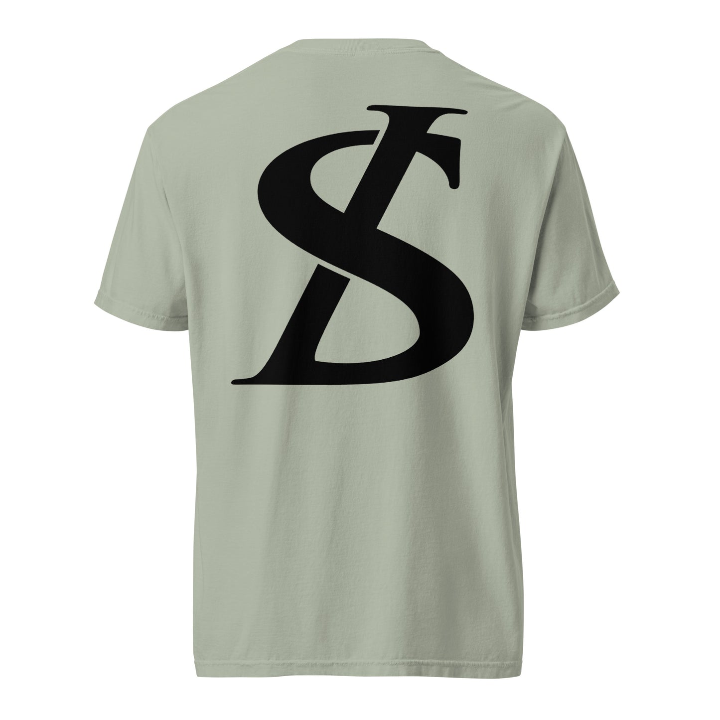 Short-Sleeved Cotton Black Logo T-Shirt