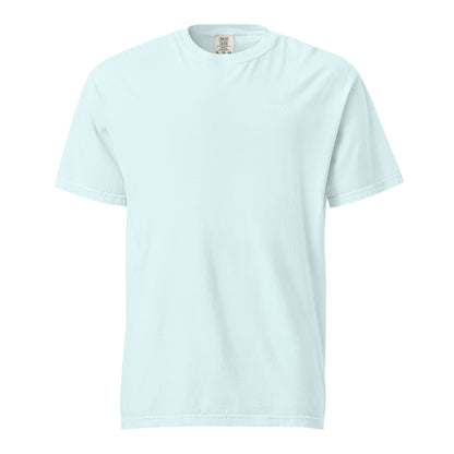 Short-Sleeved Cotton White Logo T-Shirt