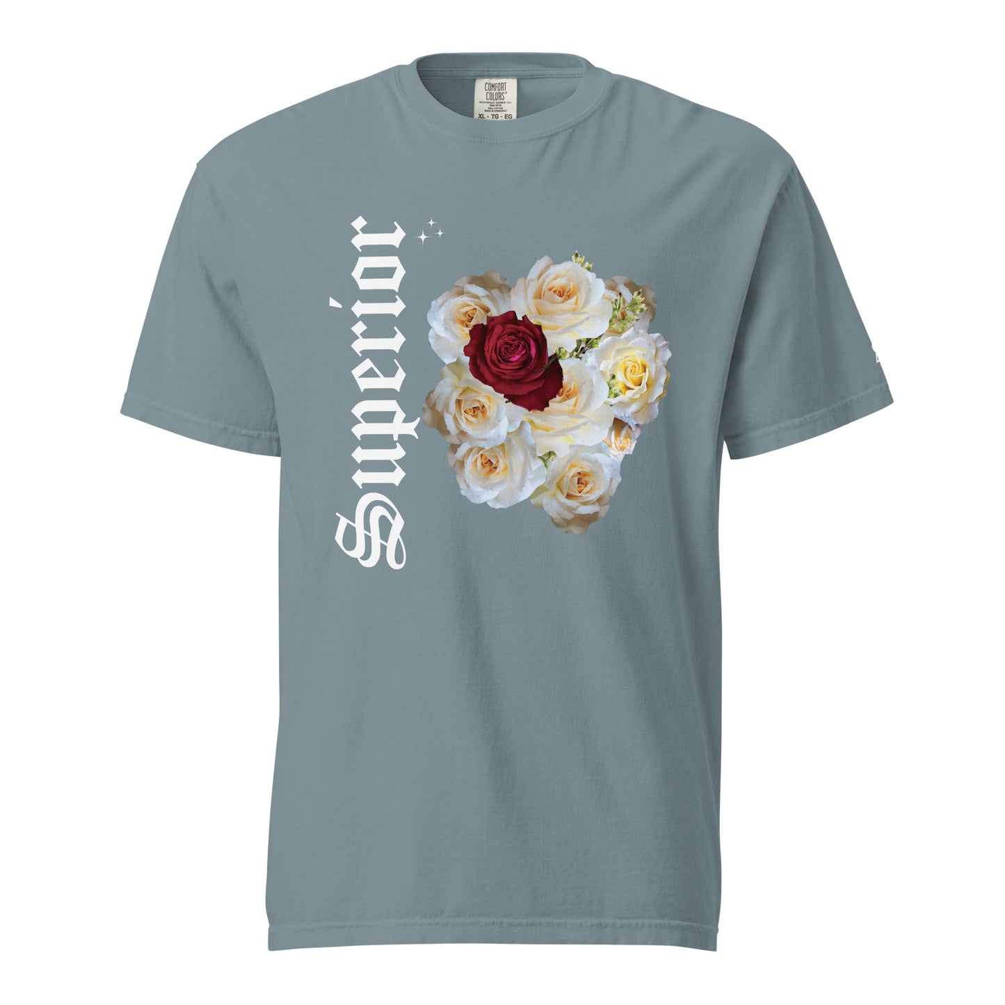 Short-Sleeved Cotton Superior Roses T-Shirt