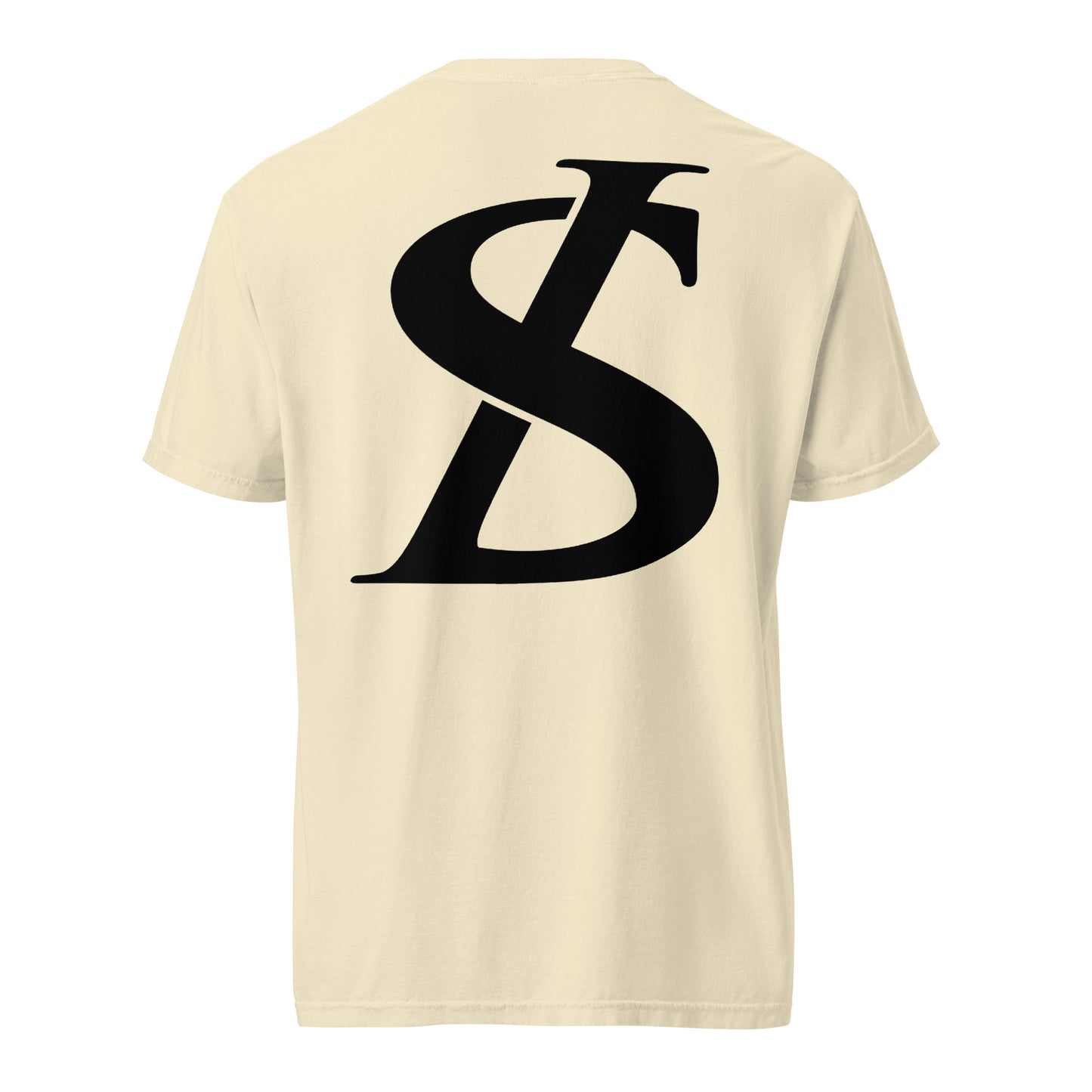 Short-Sleeved Cotton Black Logo T-Shirt