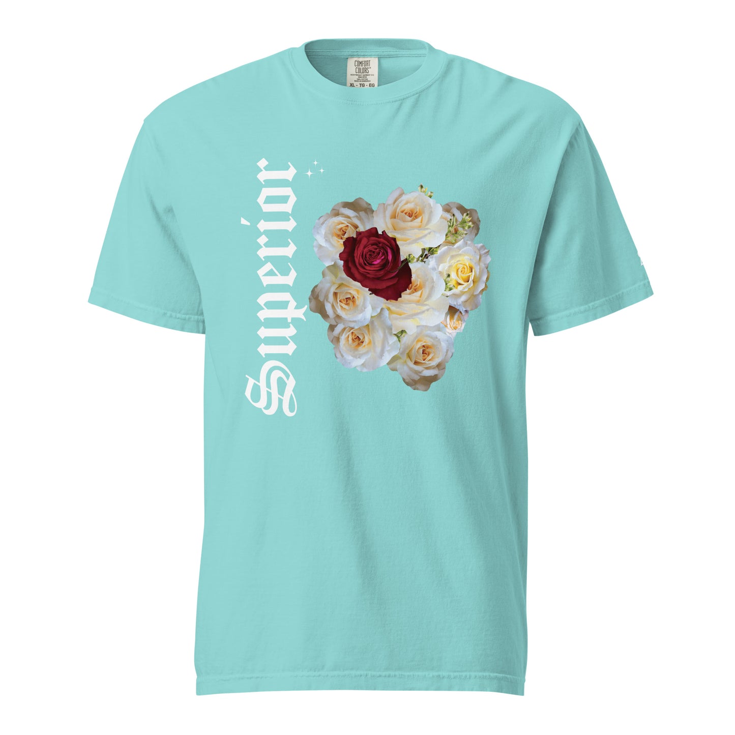 Short-Sleeved Cotton Superior Roses T-Shirt