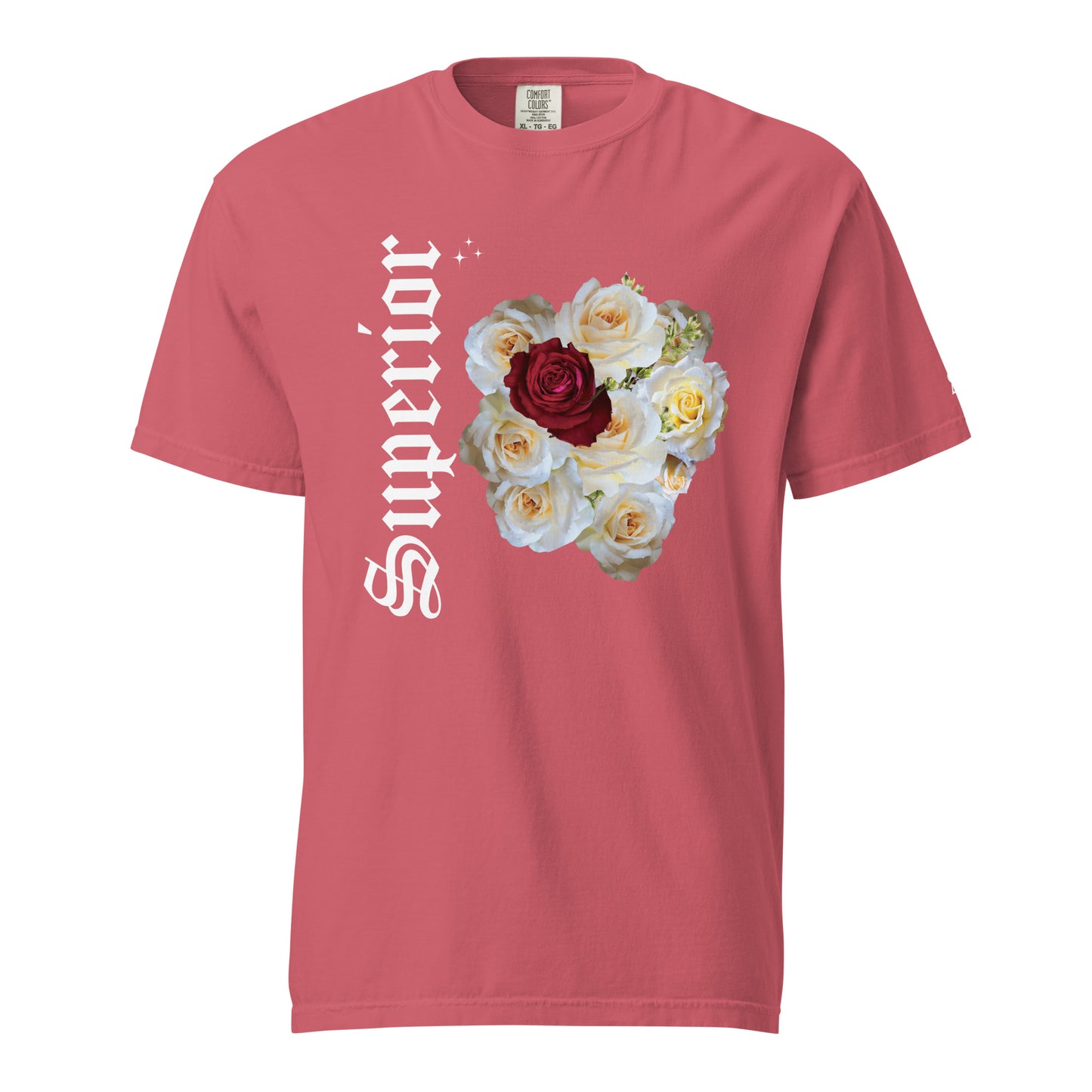 Short-Sleeved Cotton Superior Roses T-Shirt