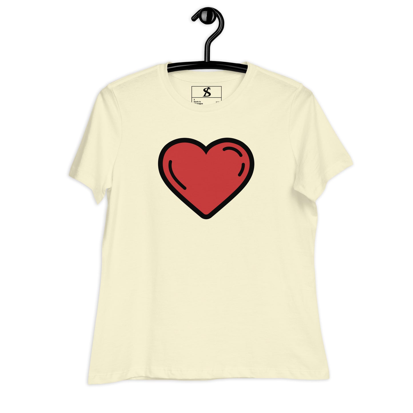 Women's Relaxed Heart T-Shirt