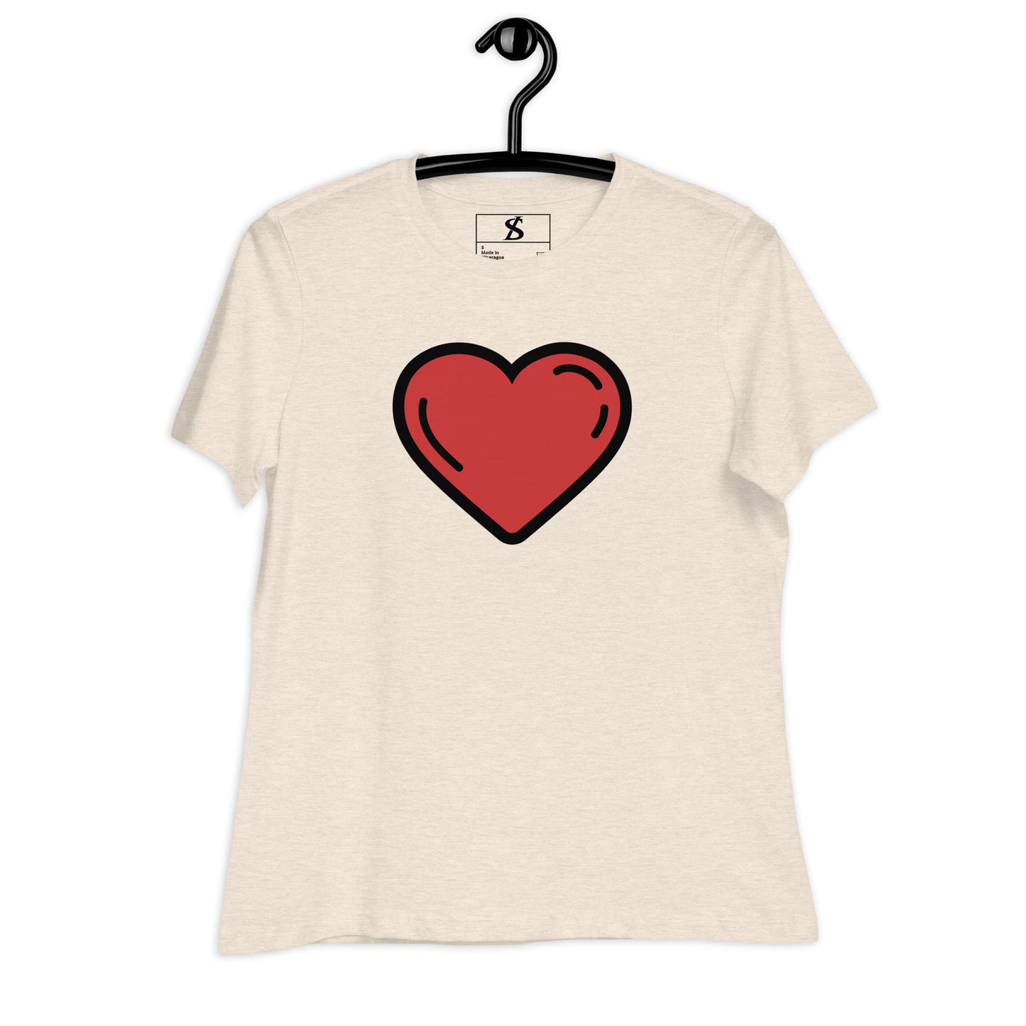 Women's Relaxed Heart T-Shirt