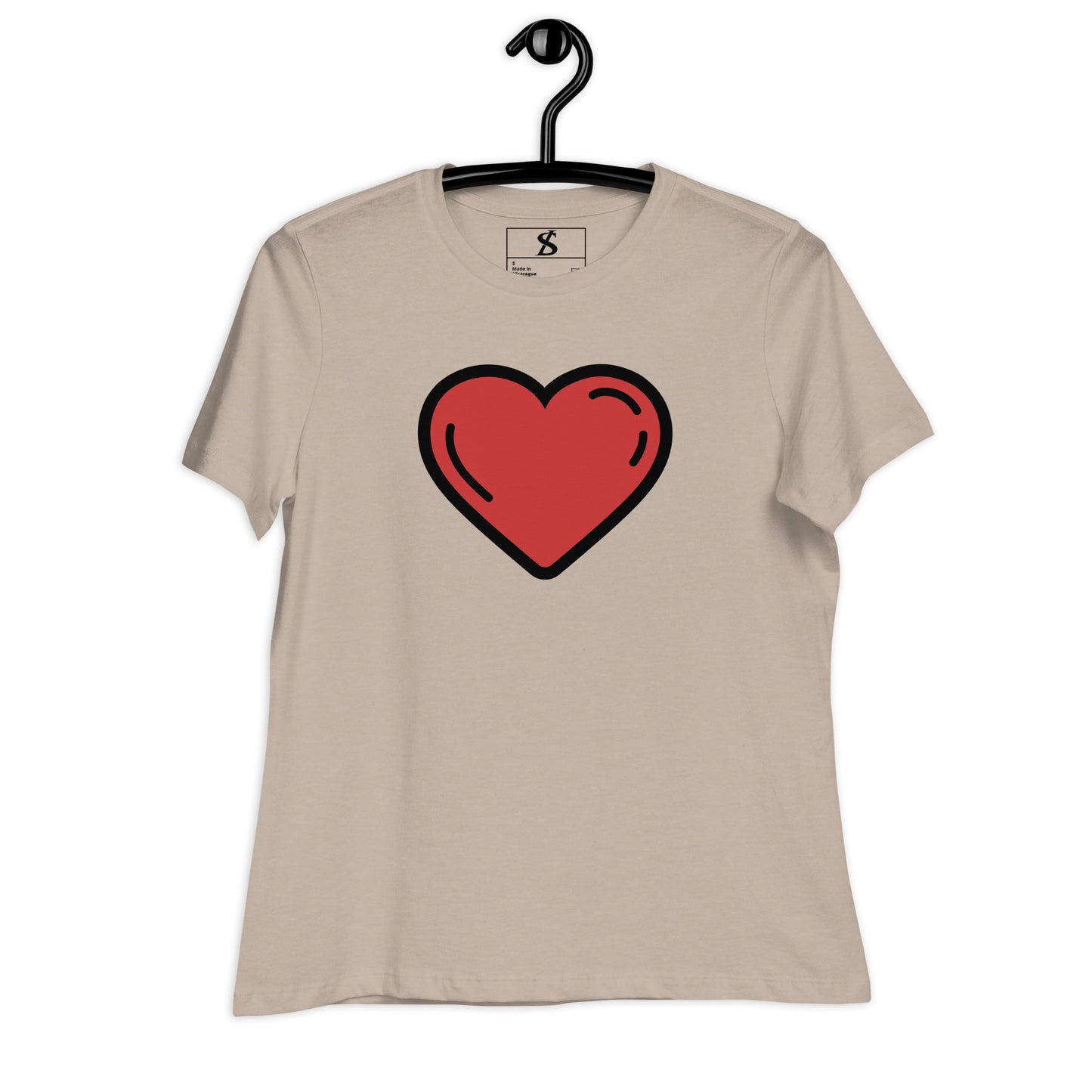 Women's Relaxed Heart T-Shirt